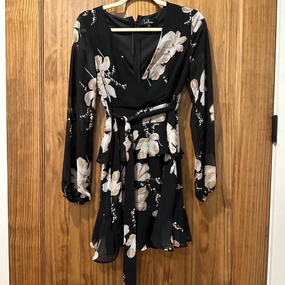 Lulu Floral Dress long sleeve